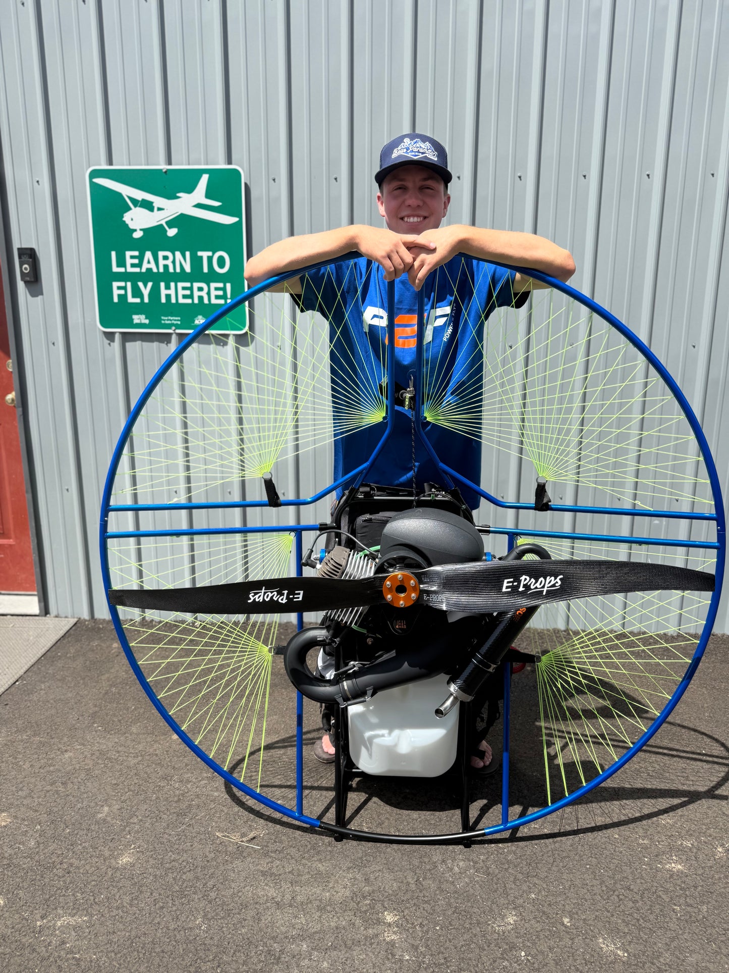 Power2Fly Explorer Titanium Paramotor