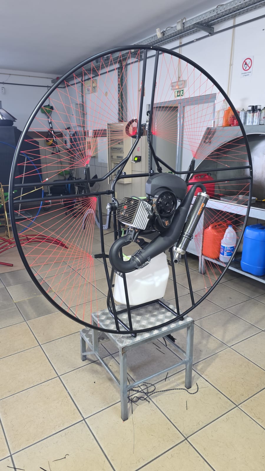 Power2Fly Explorer Titanium Paramotor